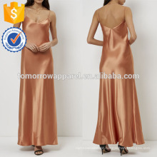 Nova Moda Queimada Laranja Deslizamento vestido de Noite Vestido Fabricação Atacado Moda Feminina Vestuário (TA5265D)